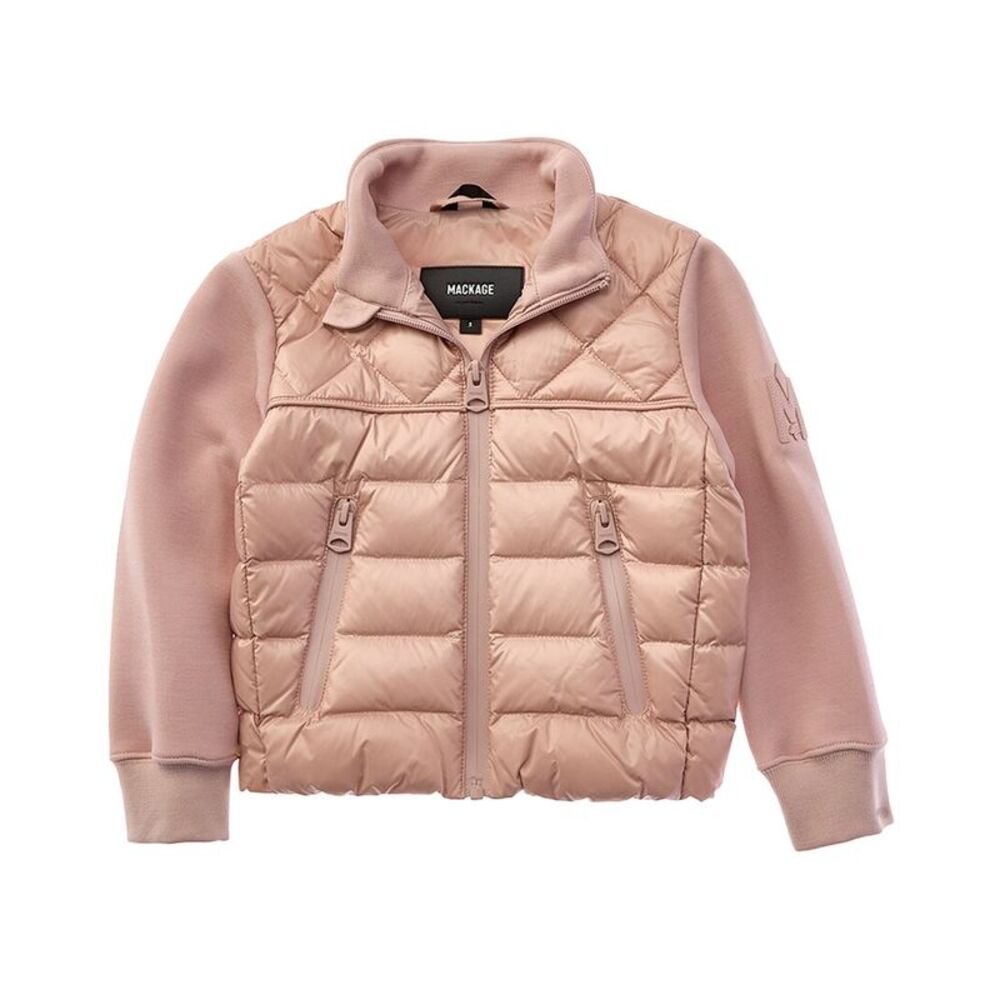 Mackage Girls Audel-T Puffer Jacket, Pink